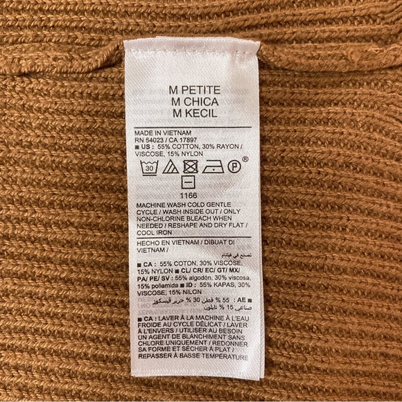 NWT Old Navy Textured Long-Line Open-Front Sweater - Picture 6 of 6